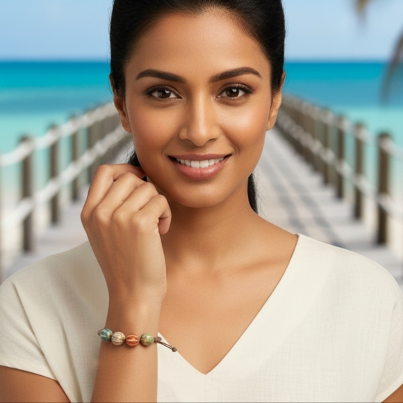 Colorful Beaded Bracelet - Picture 1 of 5